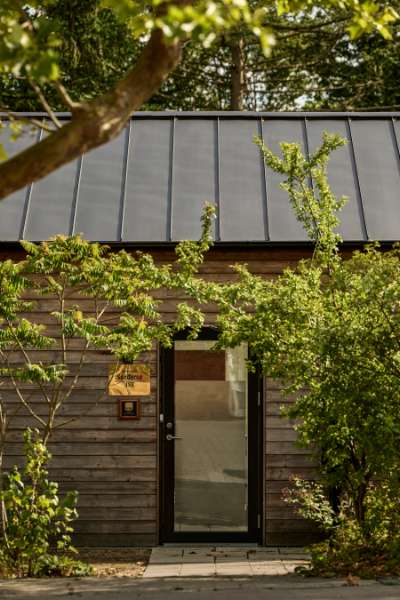 Residential facility with a special focus on sustainability featuring steel profile roofs, Kirke Værløsevej 52, 3500 Værløse, Denmark